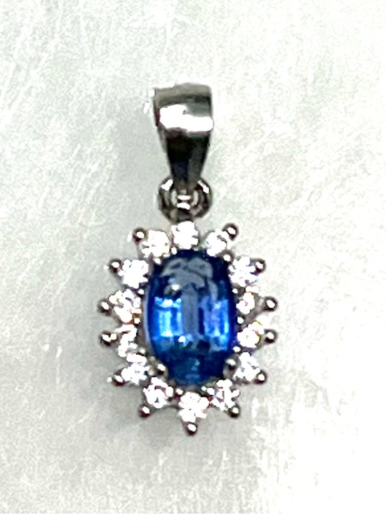 Jewelry - 0.5 Ct Kyanite 14KGP Necklace